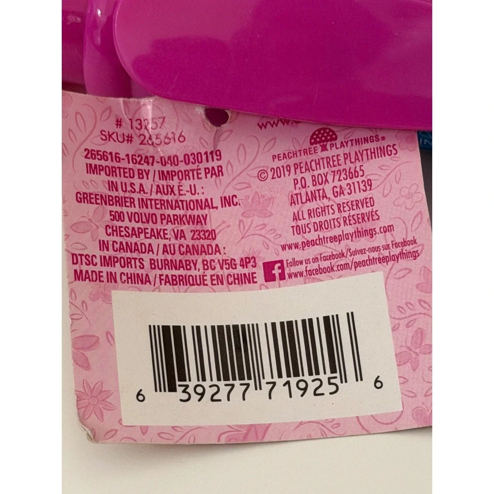 Disney Junior Fancy Nancy Jumbo Pen Pink Yellow Blue 2019 New With Tags